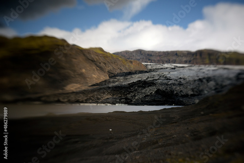 Gletscher Solheimajökull