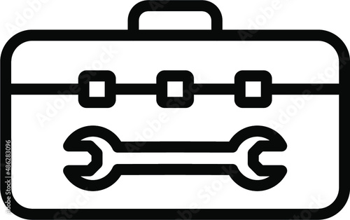 Toolbox Line Icon