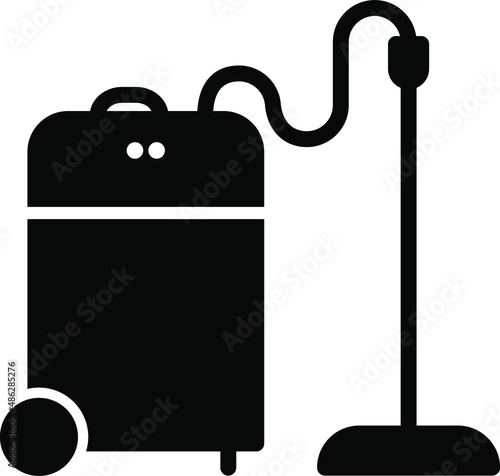 Vaccum Cleaner Glyph Icon