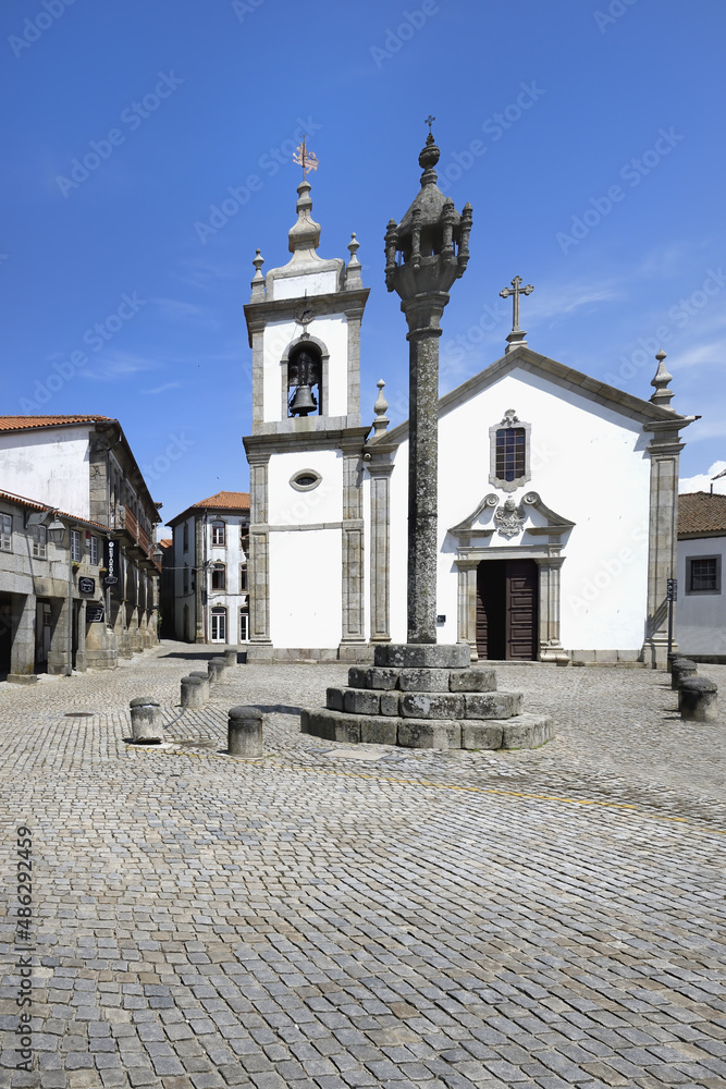 Saint Peter’s Church and Pillory, Trancoso, Serra da Estrela, Portugal