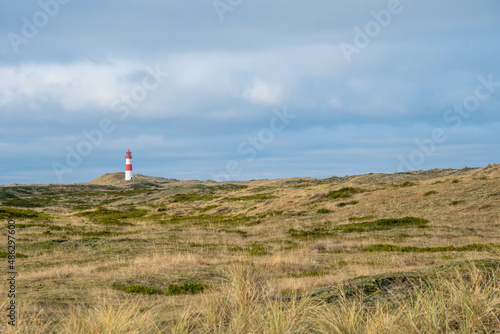 Leuchtturm List Ost auf dem Lister Ellenbogen Insel Sylt