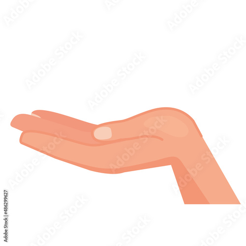 hand human receiving