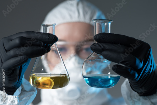 Scientific virologist. Test...