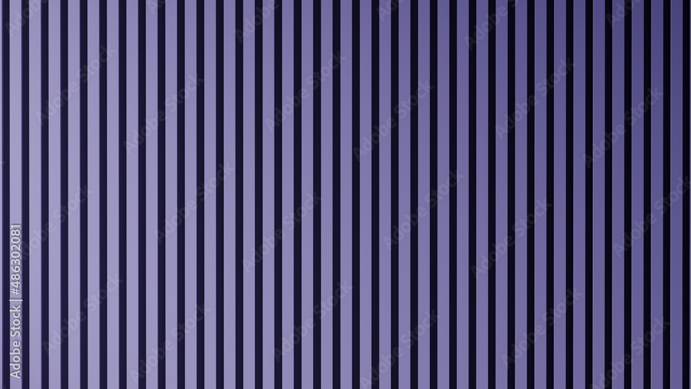 Striped panels background. Very peri color of the year 2022. Trending screensaver cover mockup - purple lavender gamma. 3d rendering Striped panels background. Very peri color of the year 2022. Trending screensaver cover mockup - purple lavender gamma. 3d rendering