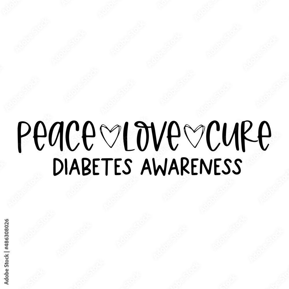 peace love cure inspirational quotes, motivational positive quotes, silhouette arts lettering design