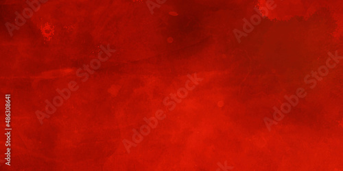 Beautiful red background with concrete texture grunge background texture for banner,backdrop. Black red abstract background. Grunge background with copy space for design.