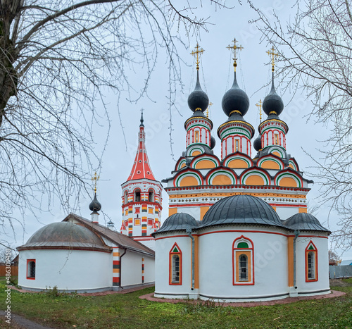Suzdal, Vladimir region, Russia - Antipievskaya church.