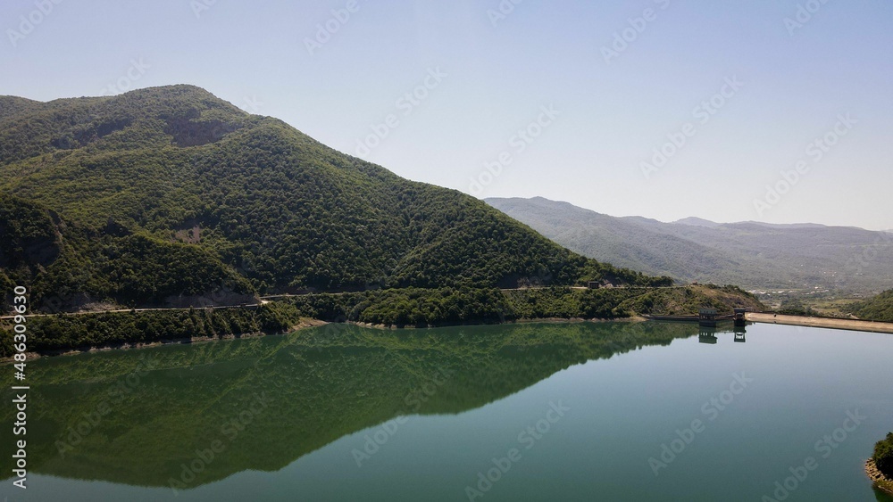 Zhinvali Water Reservoir - Georgia