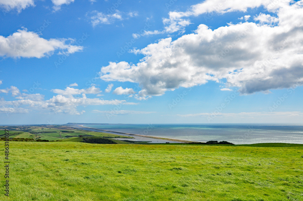 Dorset landscape in the summertime.