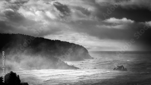 Konstfotografi Klamath Cove Mist
