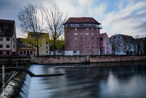 Nürnberg an der Pegnitz Langzeitbelichtung