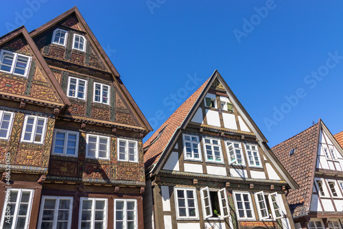 Bürgerhaus in der Altstadt von Detmold, Nordrhein-Westfalen