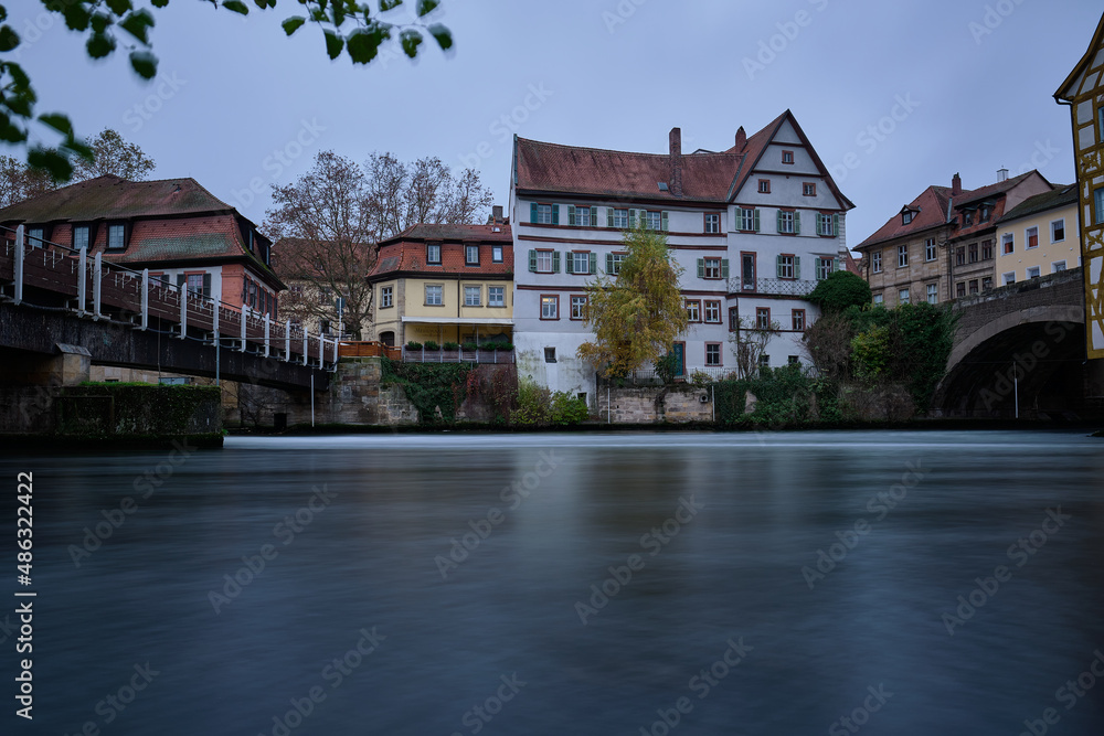 Bamberg an der Regnitz - langzeitbelichtung