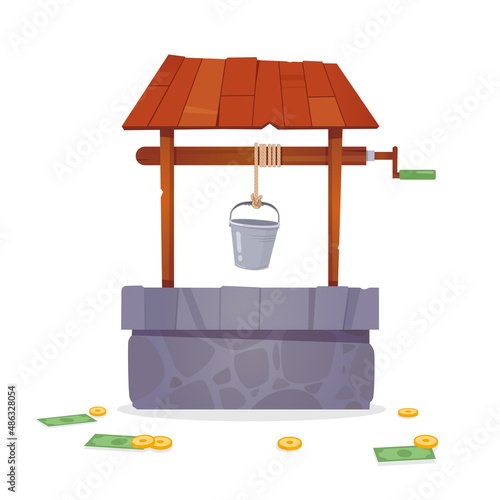 Withdrawing Money from Wishing Well