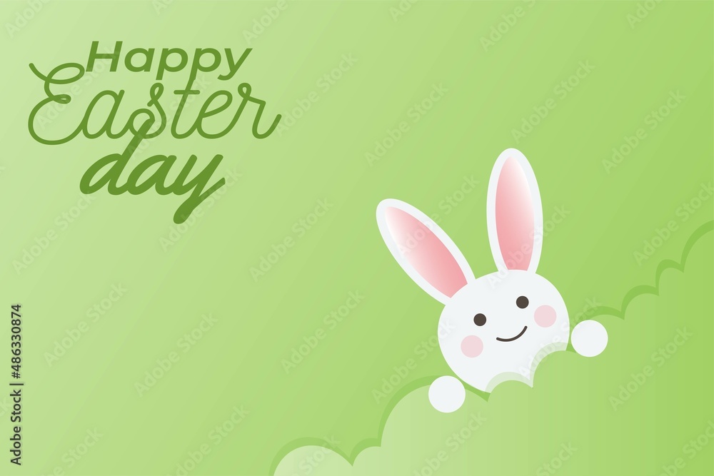 Easter rabbit, easter Bunny. Vector illustration. Easter rabbit, easter Bunny. Vector illustration.