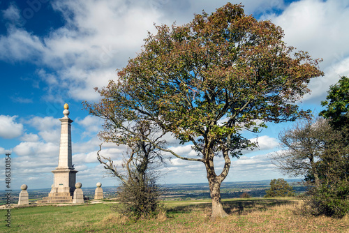 Coombe Hill and Boer War Memorial,The Chilterns,Buckinghamshire, England,United Kingdom. photo