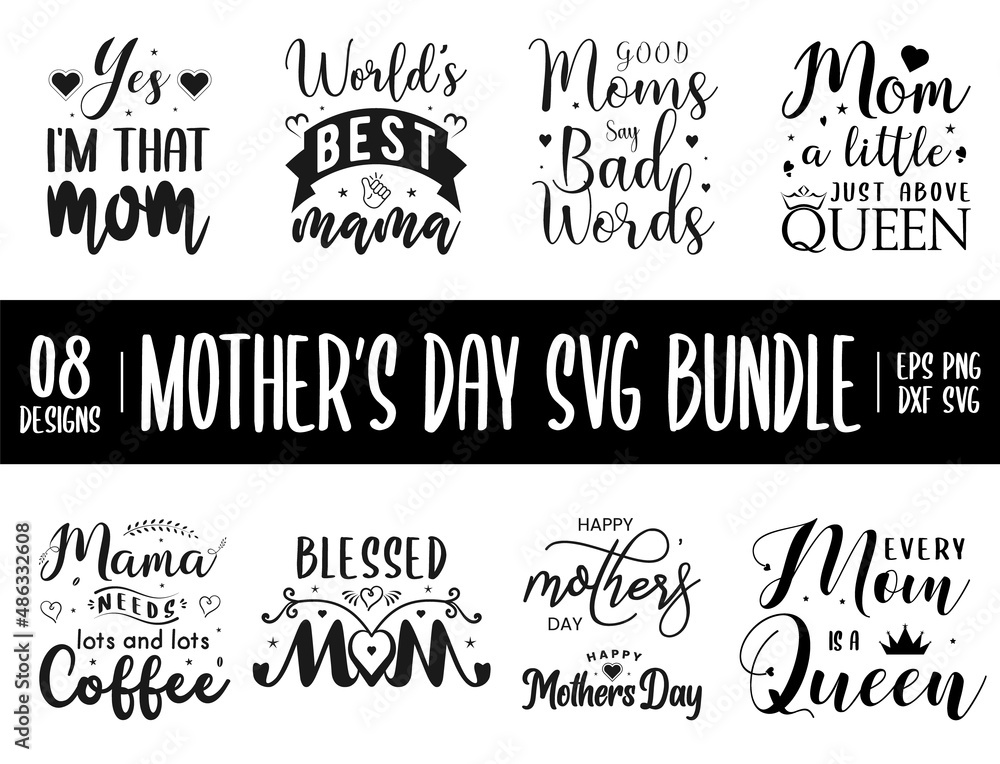 Mothers Day Svg Bundle Mothers Day Svg Bundle