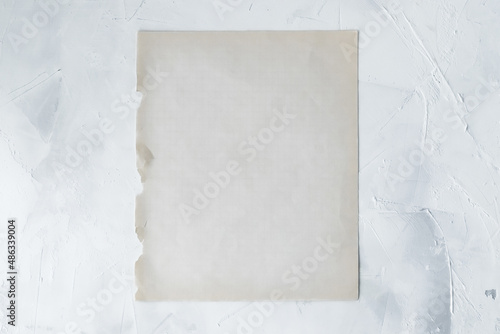 Empty space for text. An old paper background
