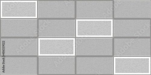 Suspended cassette plasterboard ceiling with built-in neon LED light seamless pattern. False ceiling for office and home. Grid vector background with plaster texture. Contemporary interior design