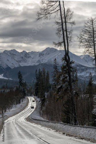 Fototapeta Naklejka Na Ścianę i Meble -  Tatry , Zakopane , Karpaty, Polska, 