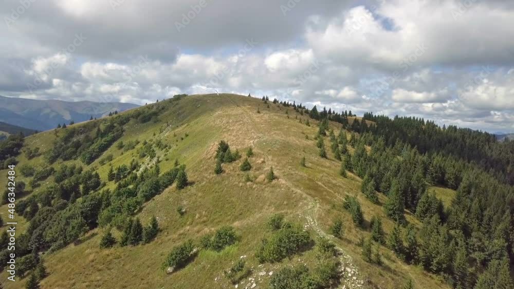 Paragliding free flight in green alpine mountains nature in sunny summer day, Freedom adrenaline adventure
Paragliding free flight in green alpine mountains nature in sunny summer day, Freedom adrenaline adventure