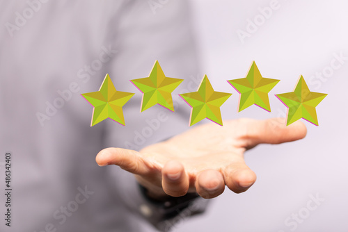 five star rating. Service r...
