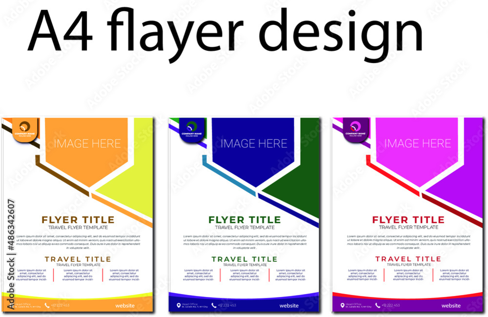 web brochure flyer design layout template. Business brochure, flyer, corporate, magazine cover design template vector. files