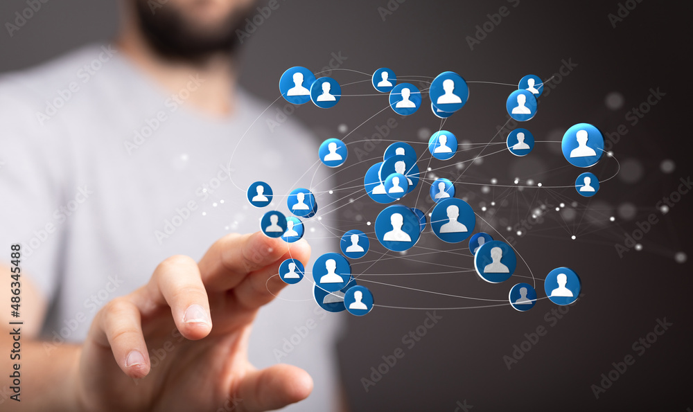 people network structure HR - Human resources management and recruitment people network structure HR - Human resources management and recruitment