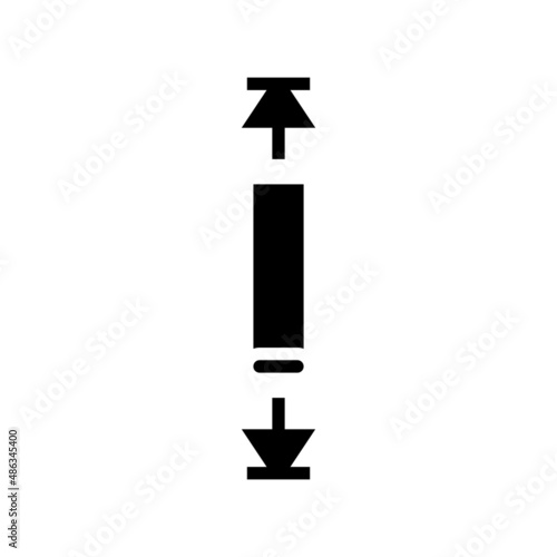 Free Download over scroll glyph icon vector. over scroll sign. isolated contour symbol black illustration - GFXLoad