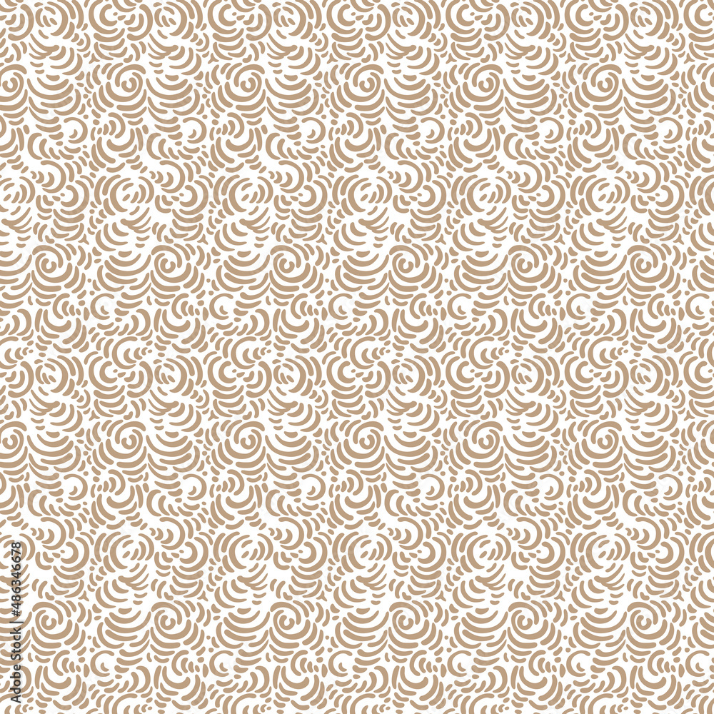Seamless pattern with an abstract pattern in gray on a white background. Sheep wool texture.
Seamless pattern with an abstract pattern in gray on a white background. Sheep wool texture.
