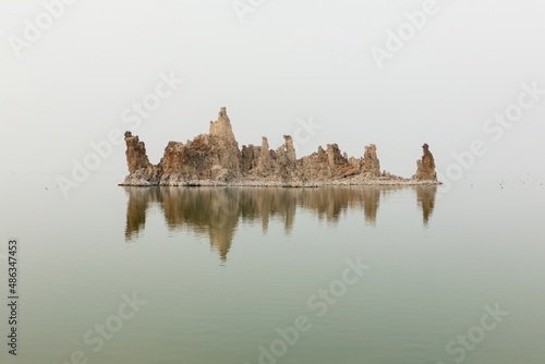 Tufa Formation on Mono Lake