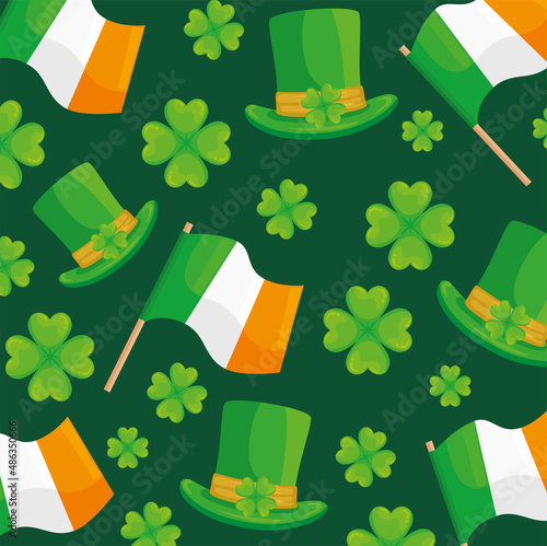 patricks day celebration pattern