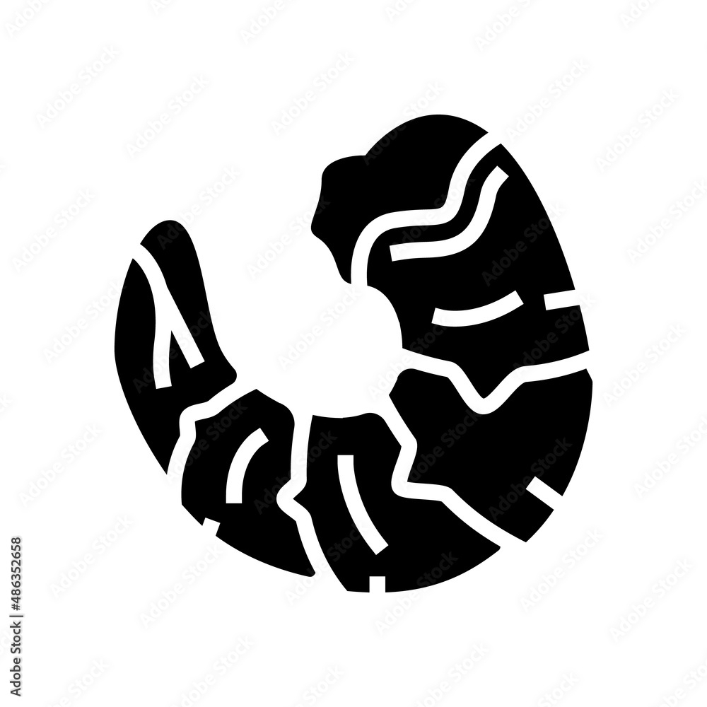 prawn seafood glyph icon vector. prawn seafood sign. isolated contour symbol black illustration prawn seafood glyph icon vector. prawn seafood sign. isolated contour symbol black illustration