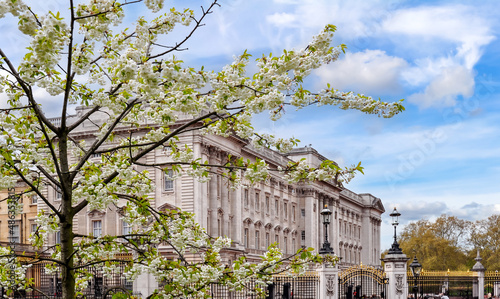 Photo Buckingham palace in spring, London, UK
