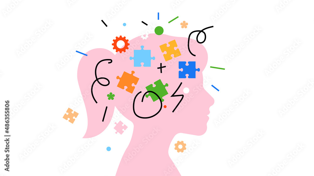 mental math clipart thinking