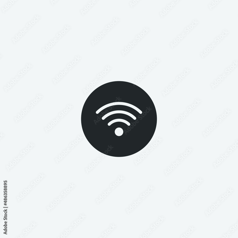 wifi signal signal vector icon illustration sign wifi signal signal vector icon illustration sign