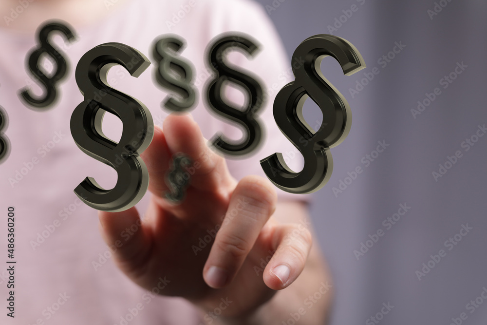 Labor Law Lawyer Legal Business Internet Technology Concept