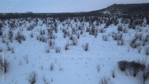 Wallpaper Mural flying over rural nature in the Penza region. 4k footage Torontodigital.ca