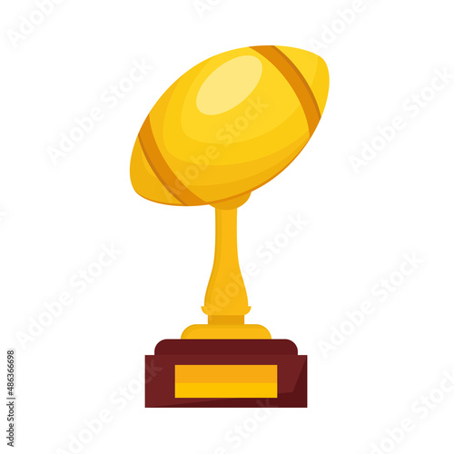 american football balloon trophy