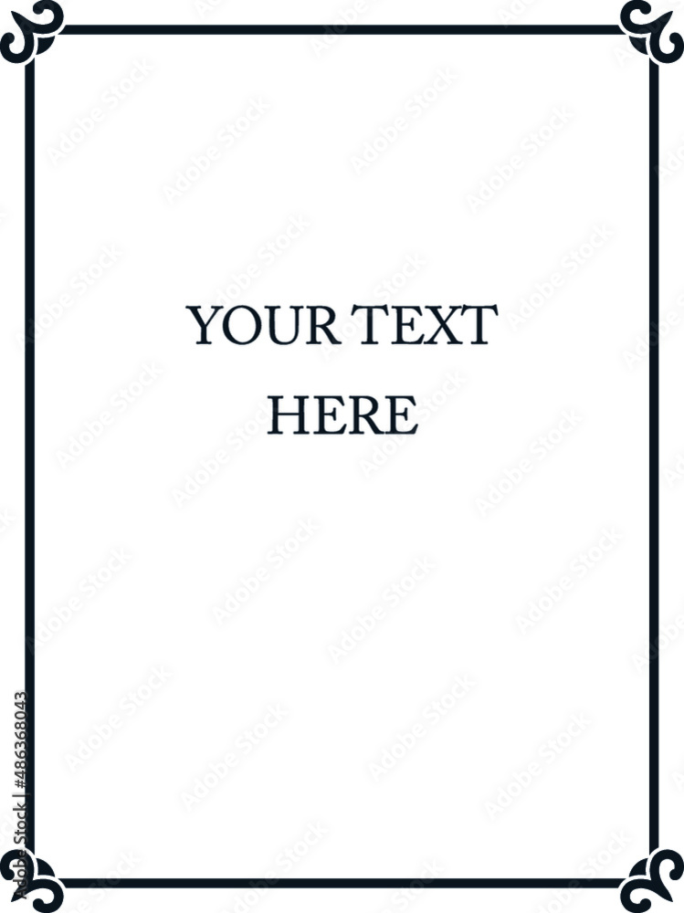 Black and white border frame board. Vector background. Simple rectangular billboard, plaque, signboard or label
Black and white border frame board. Vector background. Simple rectangular billboard, plaque, signboard or label