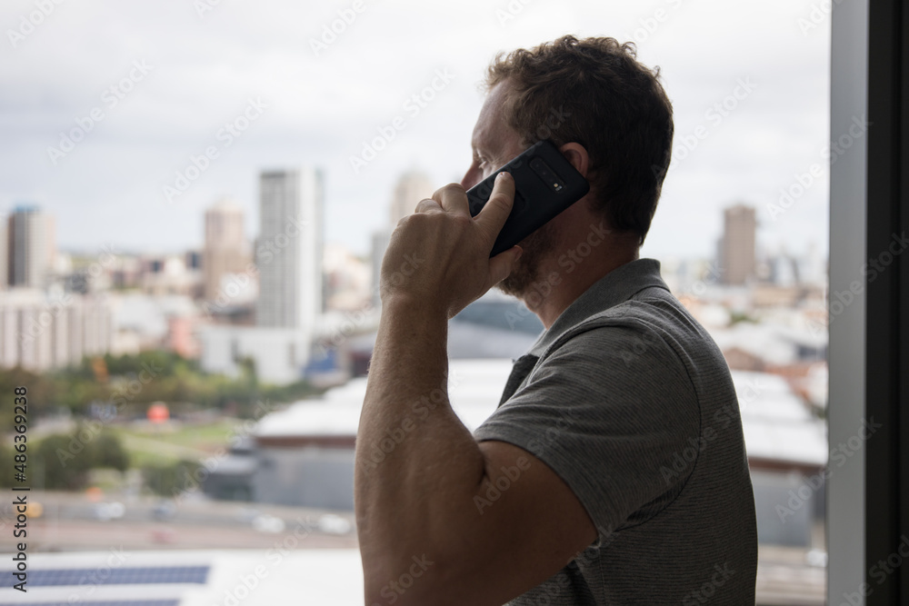 On the phone On the phone