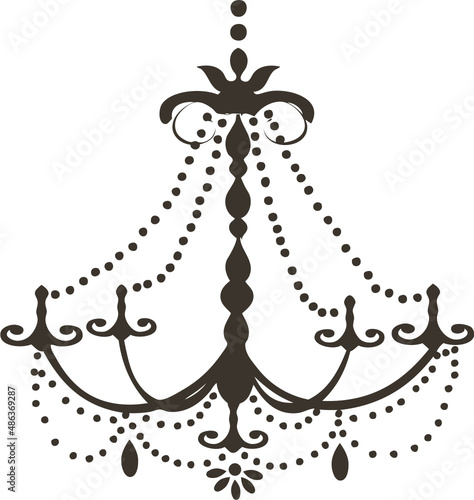 Chandelier SIlhouette