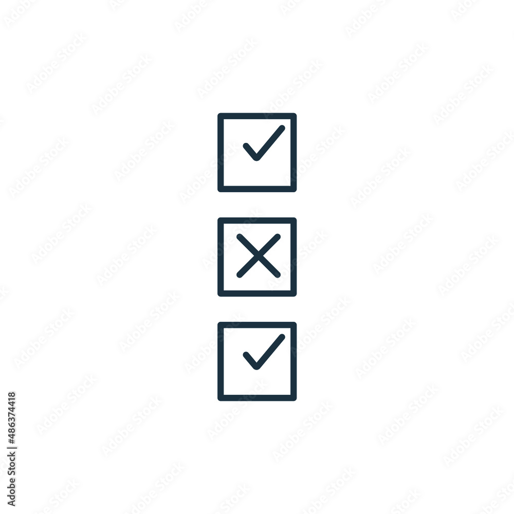 Check mark icons symbol vector elements for infographic web Check mark icons symbol vector elements for infographic web