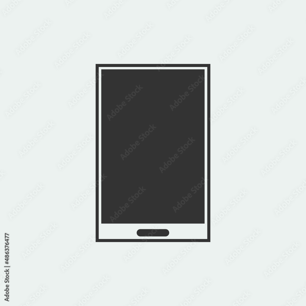 Phone vector icon illustration sign Phone vector icon illustration sign