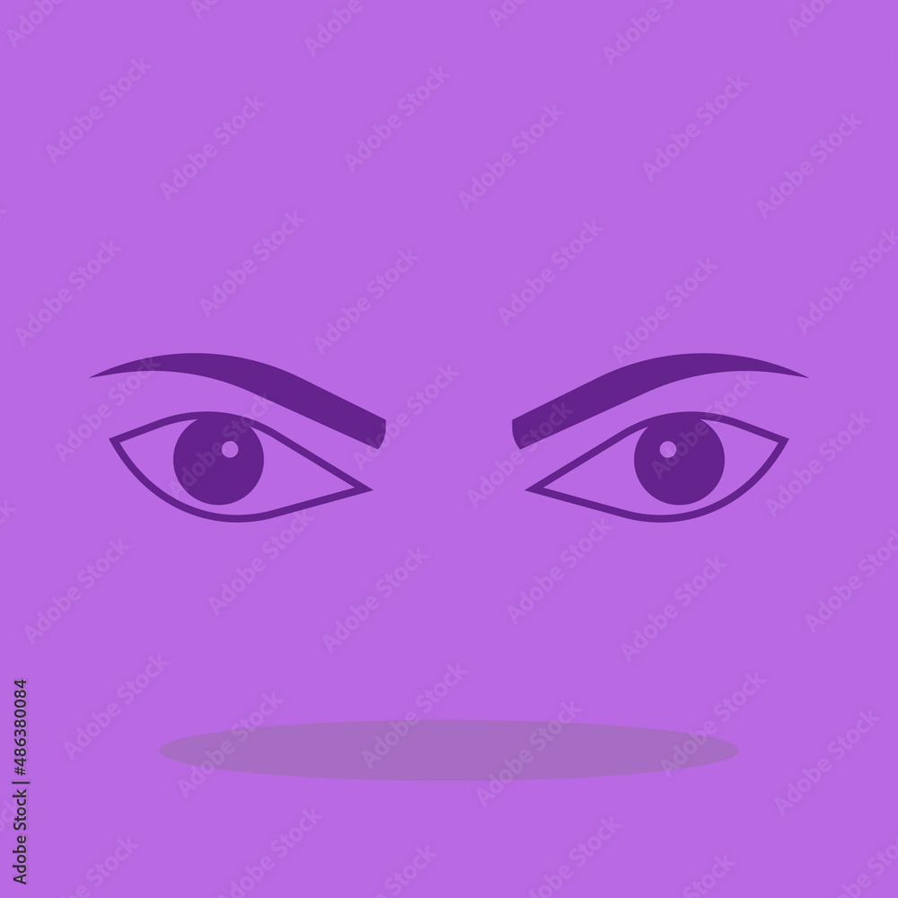 Woman eyes vector icon illustration sign Woman eyes vector icon illustration sign