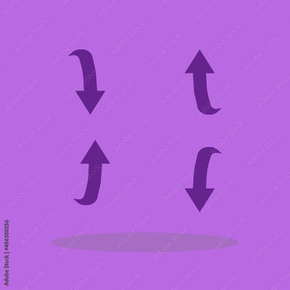 arrow set vector icon illustration sign arrow set vector icon illustration sign