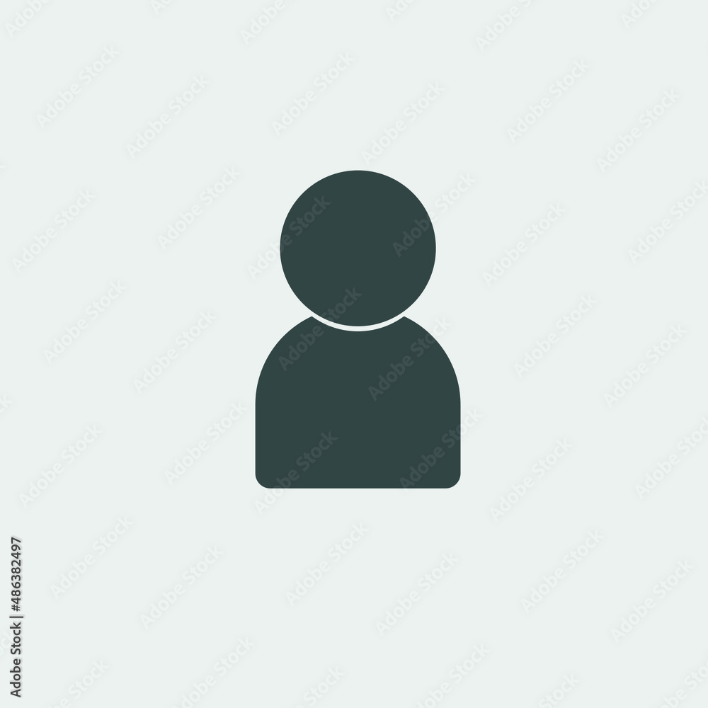 person vector icon illustration sign person vector icon illustration sign