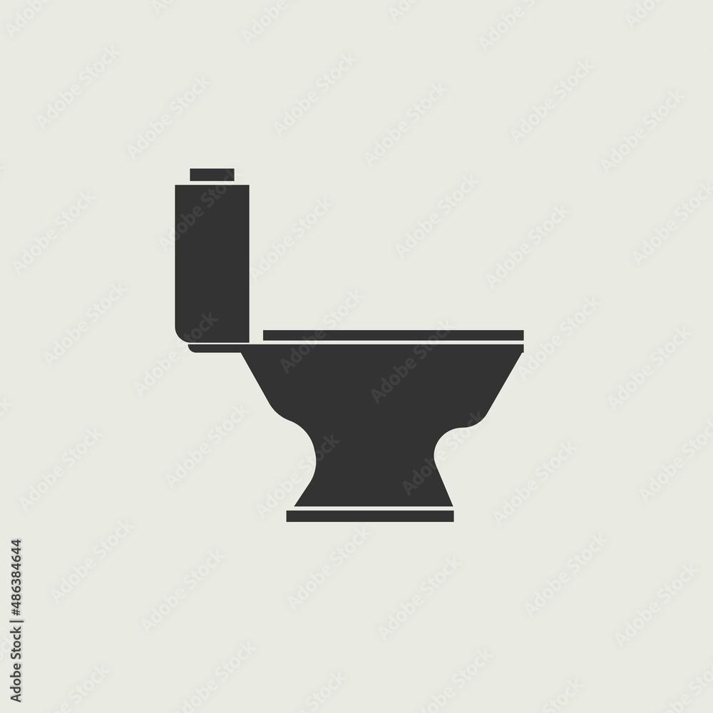 Toilet_seat vector icon illustration sign Toilet_seat vector icon illustration sign