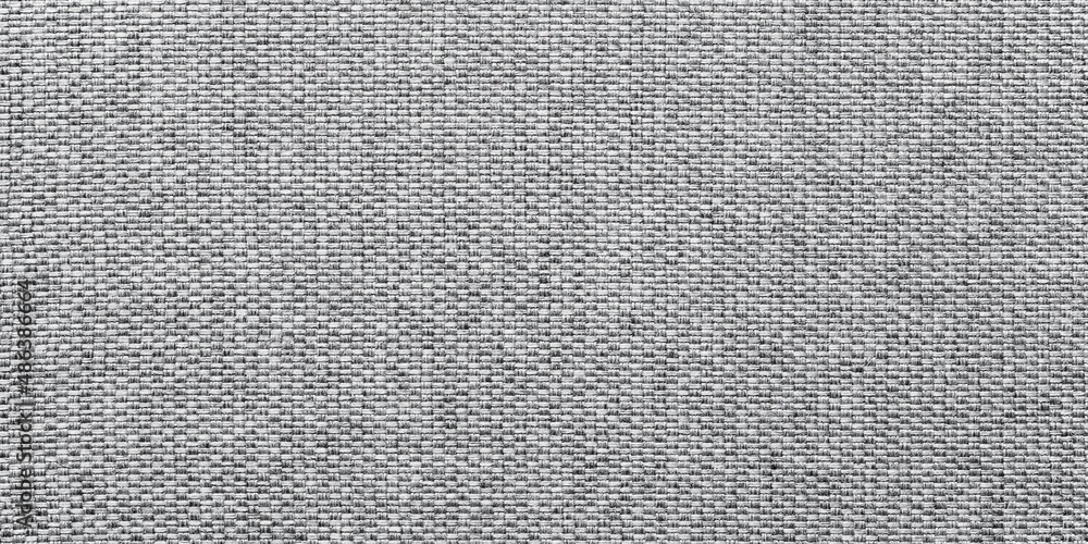 gray fabric texture, linen woven canvas as background - obrazy, fototapety, plakaty 