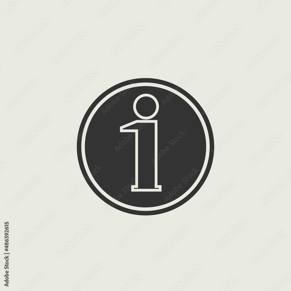 Information vector icon illustration sign Information vector icon illustration sign